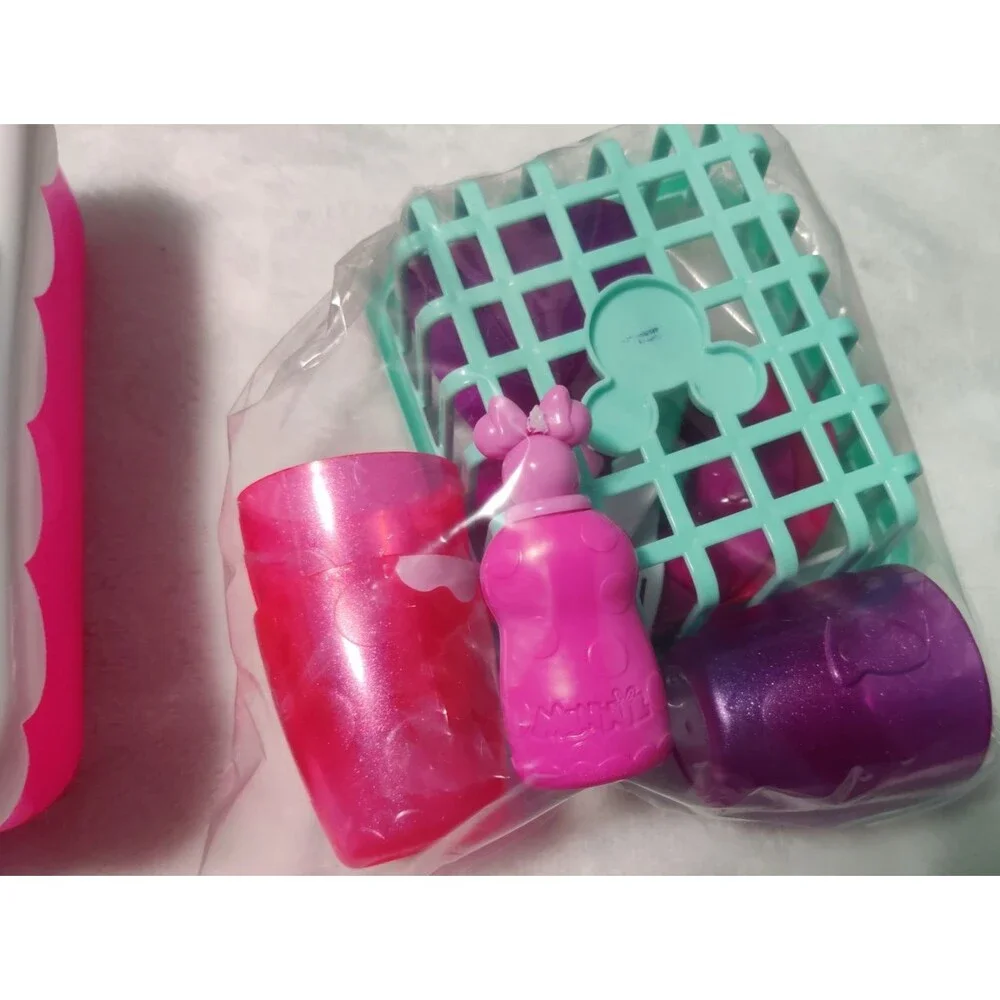 Minnie's Happy Helpers Magic Sink Set, Pretend Sink Strainer Plates Nonworking